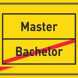 HB-Druck Master Bachelor Schild Ortsschild A2 (420x594mm)