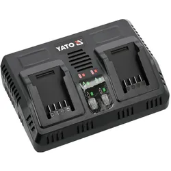 Yato, Autobatterie Ladegerät, ŁADOWARKA PODWÓJNA 18V 2.2A (2.20 A, 12V)