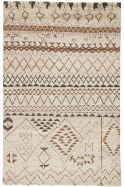 Juniper Home Zagora Hand-Knotted Geometric Area Rug