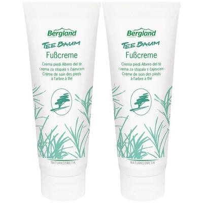 Teebaum Fusscreme 2x 2x100 ml Creme
