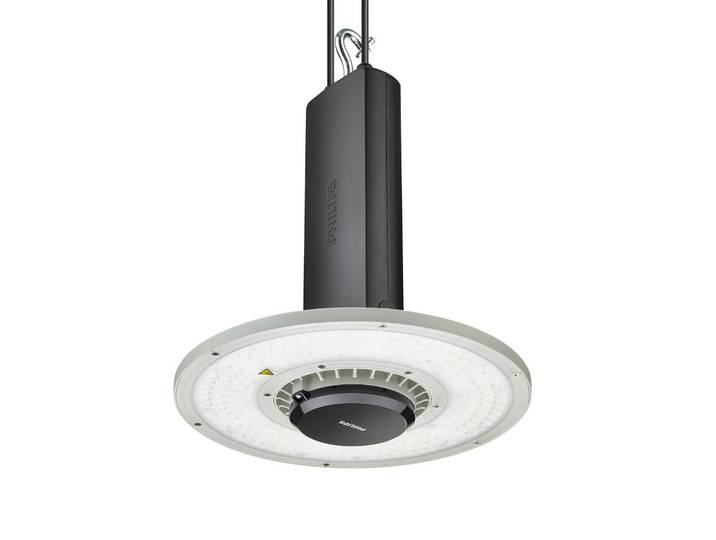 Philips Professional LED-Hallenstrahler BY120P G4 LED100S/840 PSD NB BY120P, dimmbar, alu / grau / zink, Aluminium