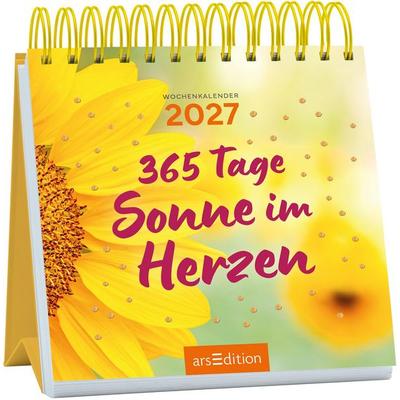 Mini-Wochenkalender 365 Tage Sonne im Herzen 2027