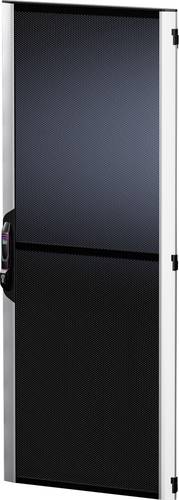 Rittal 5301446 19 Zoll Netzwerkschrank-Sichttür Schwarz, Silber