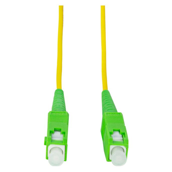 LogiLink LWL Patchkabel, 2x SC-Simplex, OS2, 0,5 m, gelb SC-Simplex Stecker (0.50 m) (FPSSC00)