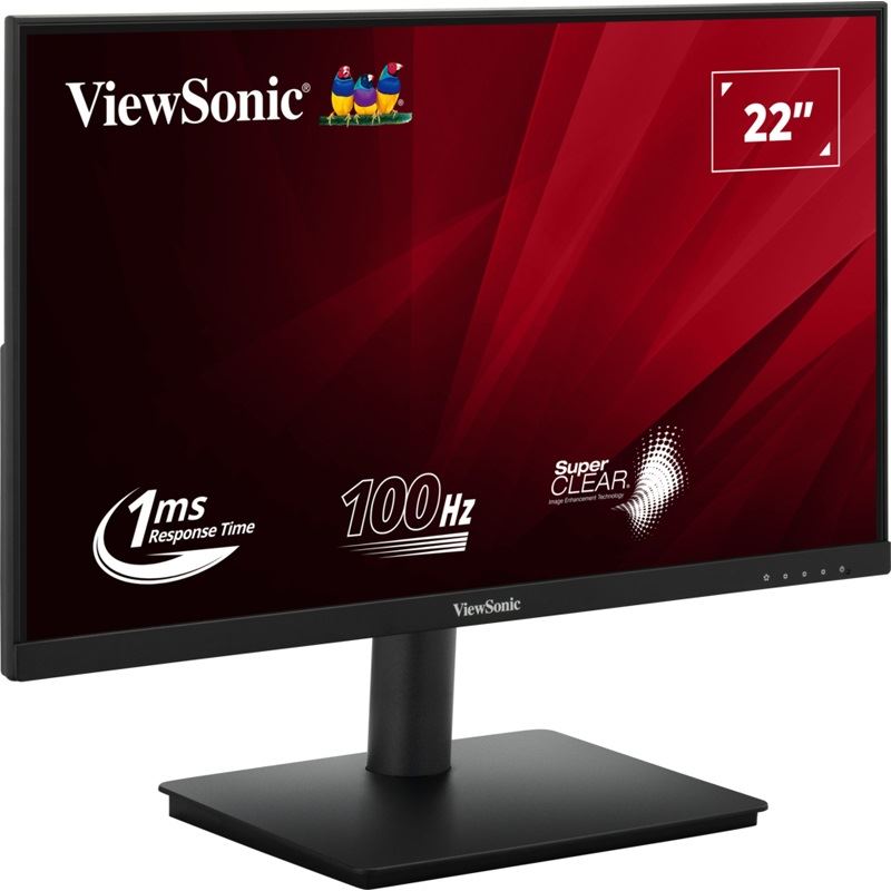 22" (55,88cm) ViewSonic VA220-H schwarz 1920x1080 1xHDMI 1.4 / 1xVGA