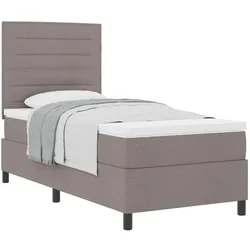 vidaXL, Boxspringbett, Jaburos (Linien-Design) (80 x 200 cm)