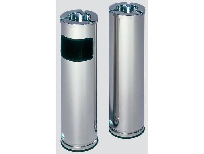 PROREGAL® Aschenbecher Ascher poliertem Aschereinsatz 0,2L 66x20x20cm Edelstahl Poliert