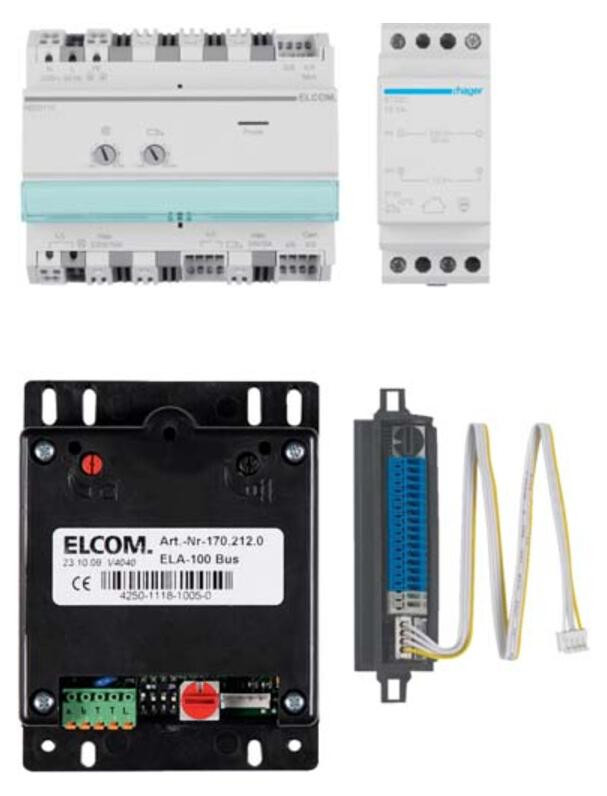 ELCOM AUDIO-Kit i2Audio+2Draht REK001Y voor 1 tot 16 deelnemers