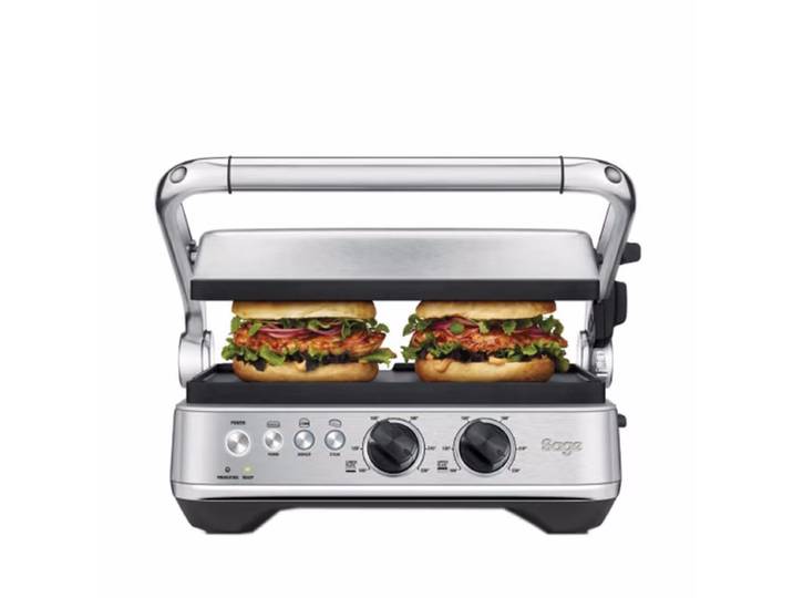 Sage The BBQ & Press Grill Tischgrill – Kontaktgrill – edelstahl