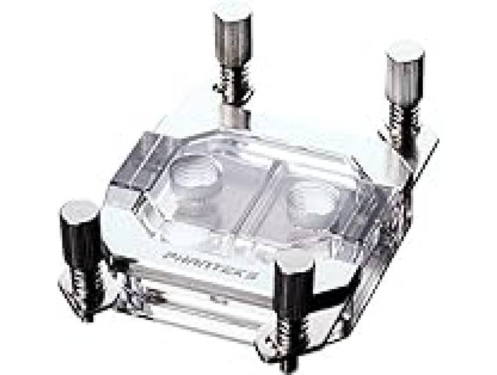 Phanteks Bloc d'eau CPU pour RGB LED Base Cuivre Nickelé Acrylique Chrome - PH-C350A_CR01