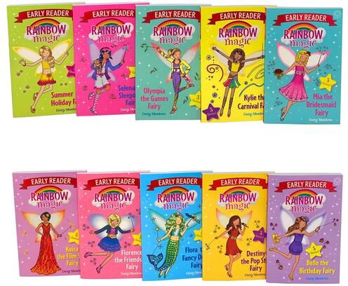 ORCHARD BOOKS Rainbow Magic - 10 Books Box Set by Daisy Meadows (Early Reader)