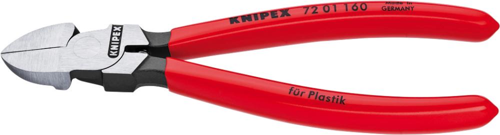 KNIPEX Seitenschneider für Kunststoff, gerade Schneiden
