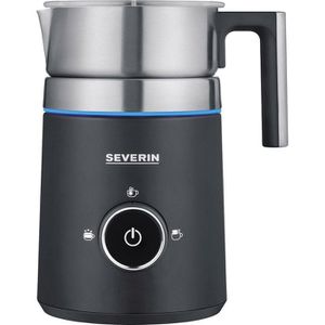 Severin Milchaufschäumer Spuma 500, SM 3585, elektrisch, Induktion, mit 3 Programmen, aus Edelstahl, silber, 500 ml