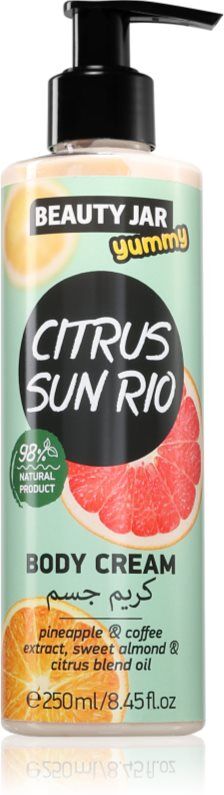 Beauty Jar Yummy Citrus Sun Rio crème pour le corps 250 ml