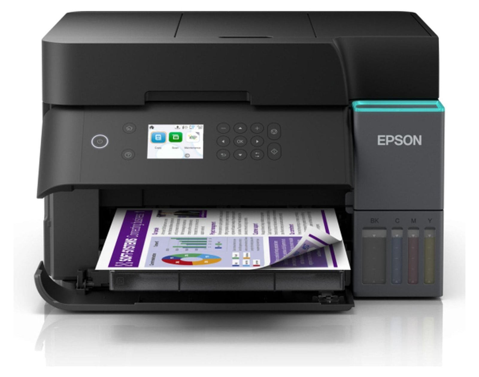 Epson EcoTank ET-3950 3-in-1 Inkjet Multifunctionele Printer zwart