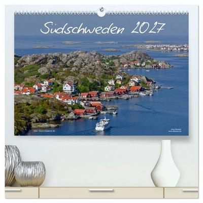 Südschweden (hochwertiger Premium Wandkalender 2027 DIN A2 quer), Kunstdruck in Hochglanz