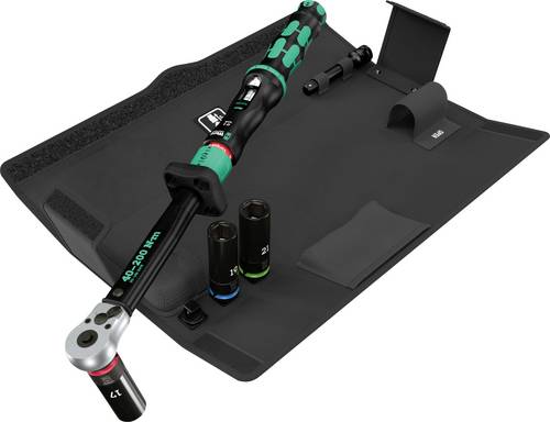 Wera Click-Torque Lock C 3 Set 1 Drehmomentschlüssel 05075790001 KFZ-Radwechsel-Set