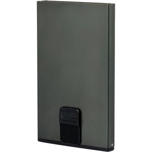 Samsonite Kreditkartenetui Alu Fit Slide-Up Case, Aluminium, für 6 Karten, anthrazit, mit RFID Schutz