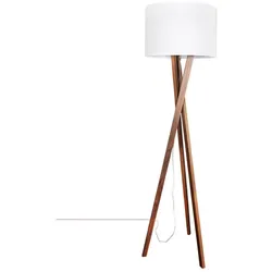 By Rydens, Stehlampe, Vega Stehleuchte Walnuss/Weiss (E27)