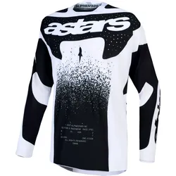 Alpinestars Techstar Swan, Trikot - Weiß/Schwarz - L