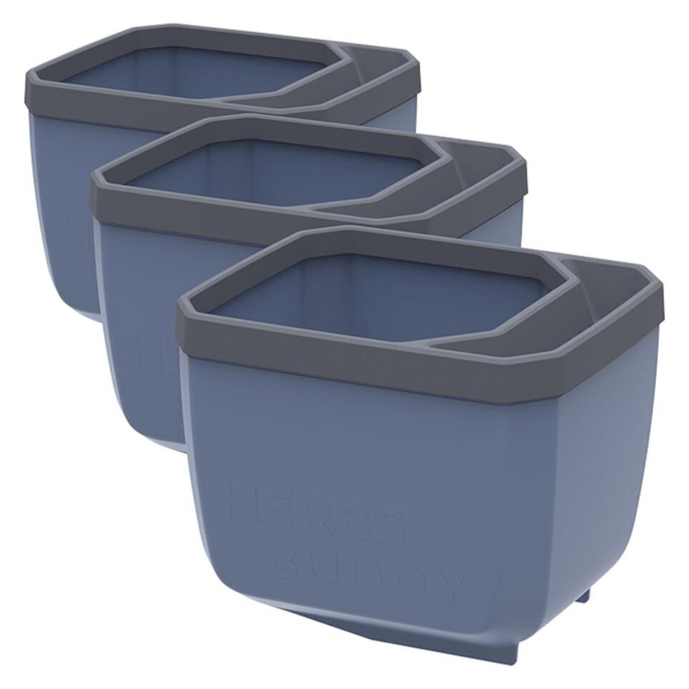 Gusta Garden Herbs Buddy Kräutertopf (16.30 x 14.50 x 14.90 cm) (104F11)