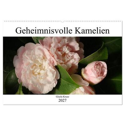 Geheimnisvolle Kamelien (Wandkalender 2027 DIN A2 quer), CALVENDO Monatskalender