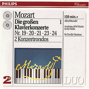 Alfred Brendel - Duo - Mozart (Klavierkonzerte, Rondos) - Preis vom 11.10.2026 03:10:56 h