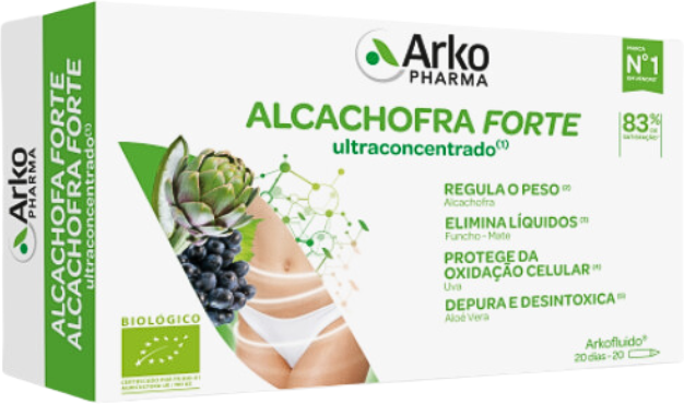 Arkopharma Arkofluido Alcachofra Forte 20 ampolas