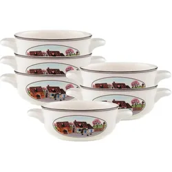 SUPPENTASSEN Design Naif bunt 450 ml 6er Set