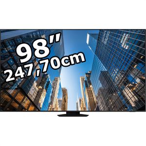 Samsung Digital-Signage QE98C, 97,5 Zoll, 4K UHD 3840 x 2160 Pixel, 450 cd/m², 16/7 Betriebszeit