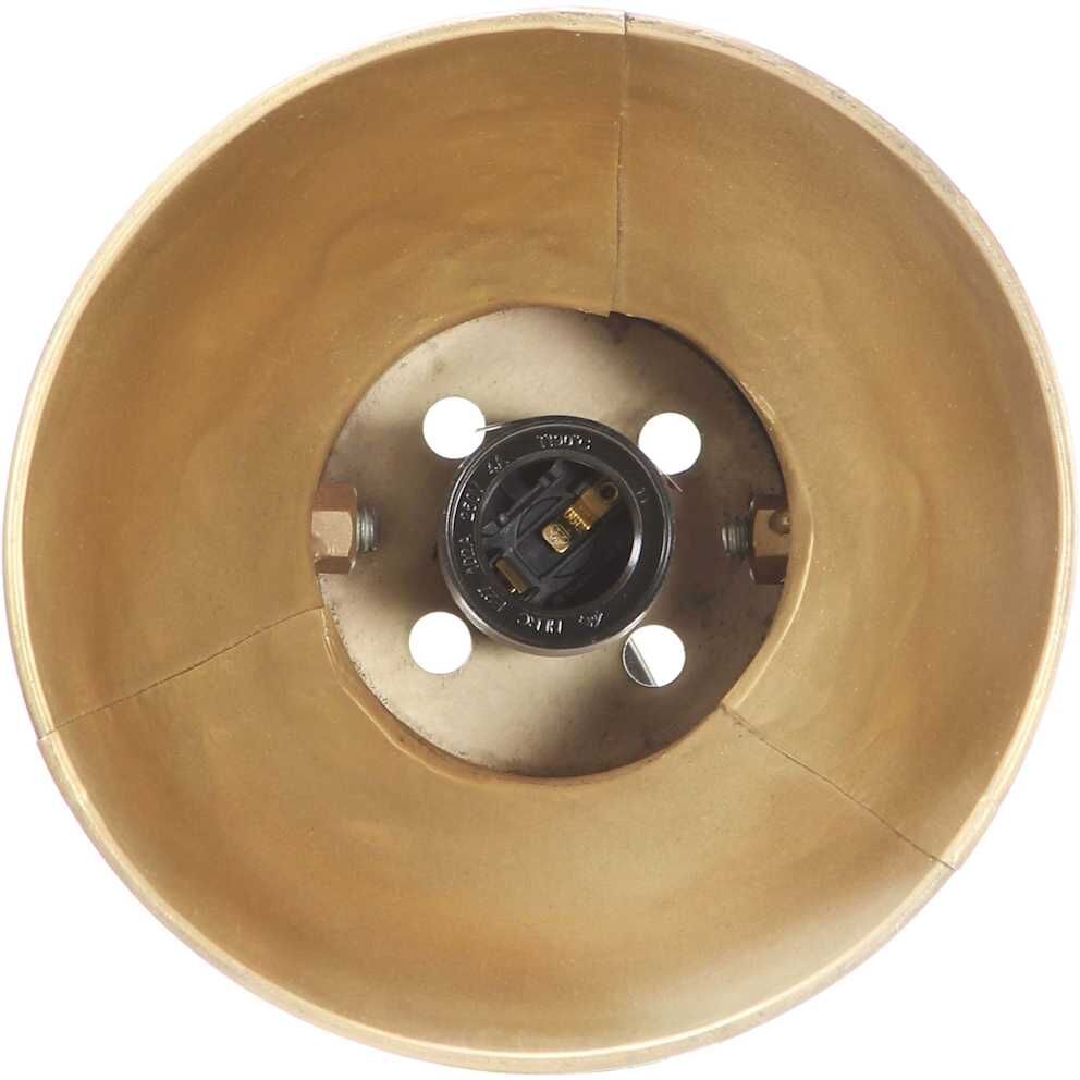 vidaXL Lampe murale industrielle Laiton 45x25 cm E27