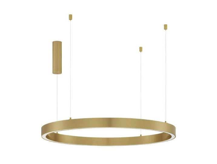 Nova Luce Pendelleuchte Sting - Gold , 100 mit großem Lichtring