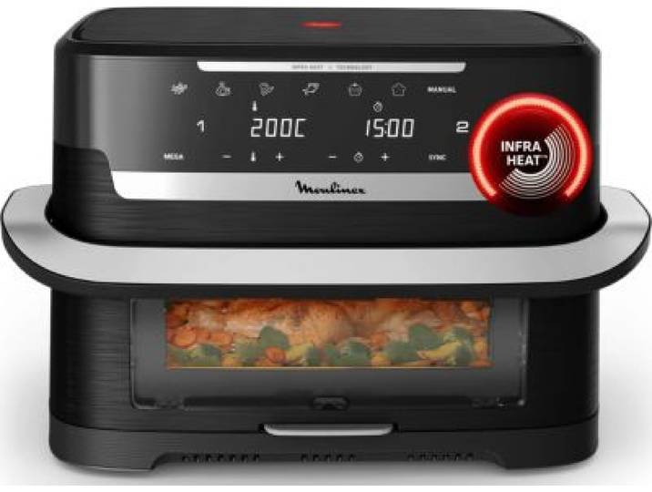 Moulinex - Friteuse Sans Huile Ever Fry Dual Flex Ez9278f0