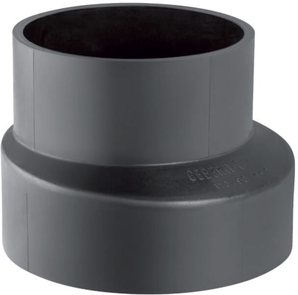 Geberit Pe Reduktion 367581161 DN 100/90, exzentrisch, kurz, PE-HD