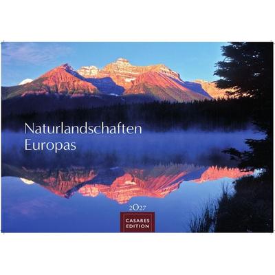 Naturlandschaften Europas Kalender 2027 – Wandkalender | Fotokalender Naturkalender 35x50cm Grosses Format - mit atemberaubenden Naturbildern,