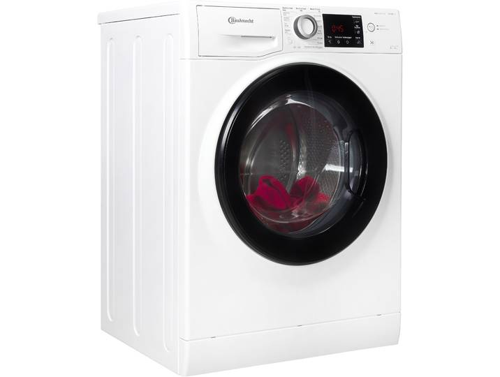 BAUKNECHT Waschtrockner WT Super Eco 8614 C , Wasch_Trocken_Zyklus: C, weiß, B:59,5cm H:85cm T:54cm, Waschtrockner, Flecken 20C – entfernt mehr als 100 Flecken, ganz ohne Vorbehandlung, Waschtrockner
