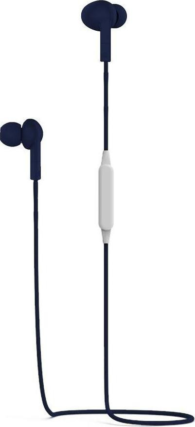 Pantone PT-WE001N Draadloze Koptelefoon met Microfoon voor Gesprekken en Muziek, Marineblauw