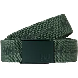 Stretch Textil-Gürtel "HH LOGO WEBBING BELT" - dunkelgrün