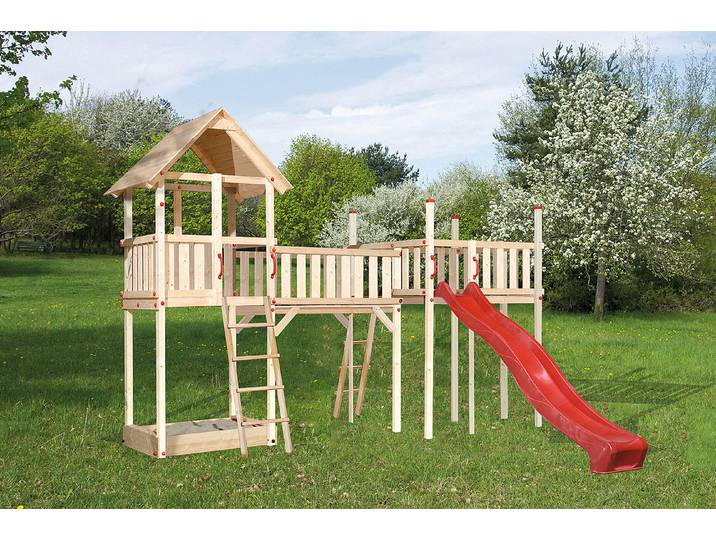 Weka Tabaluga Spielelandschaft 816 Turm 374 × 420 cm
