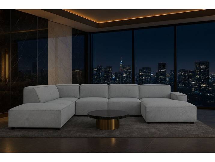 Kaiser Möbel Ecksofa Ecksofa Cursal V – großes modulares Design für Stil und Komfort, Einzelsofa