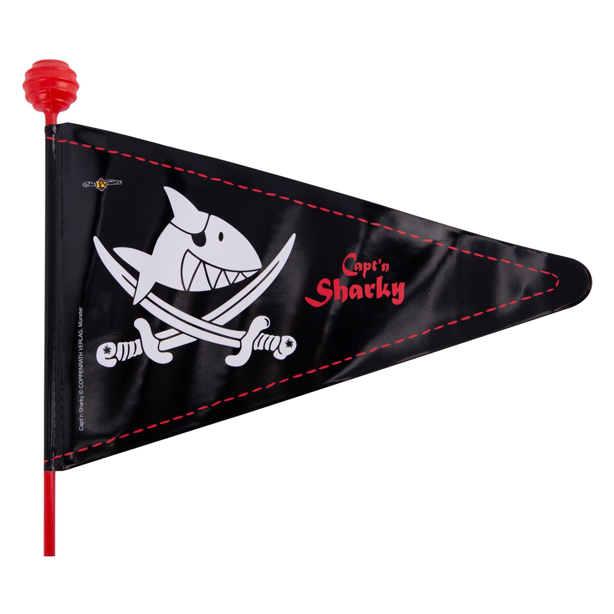 Bike Fashion Sicherheitswimpel "Capt'N Sharky" (865 153)