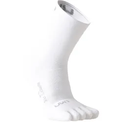 UYN Runner's Five Grip Laufsocken Herren W000 - white 42-44