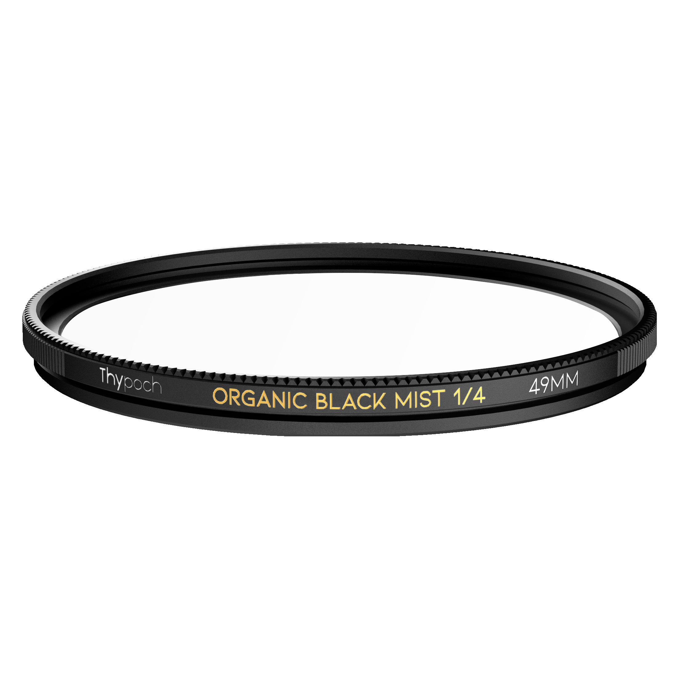 Thypoch Organic Black Mist 1/4 49mm Filter Black (49 mm, Black Mist Filter) (TP-BM1/4-49-BLK)