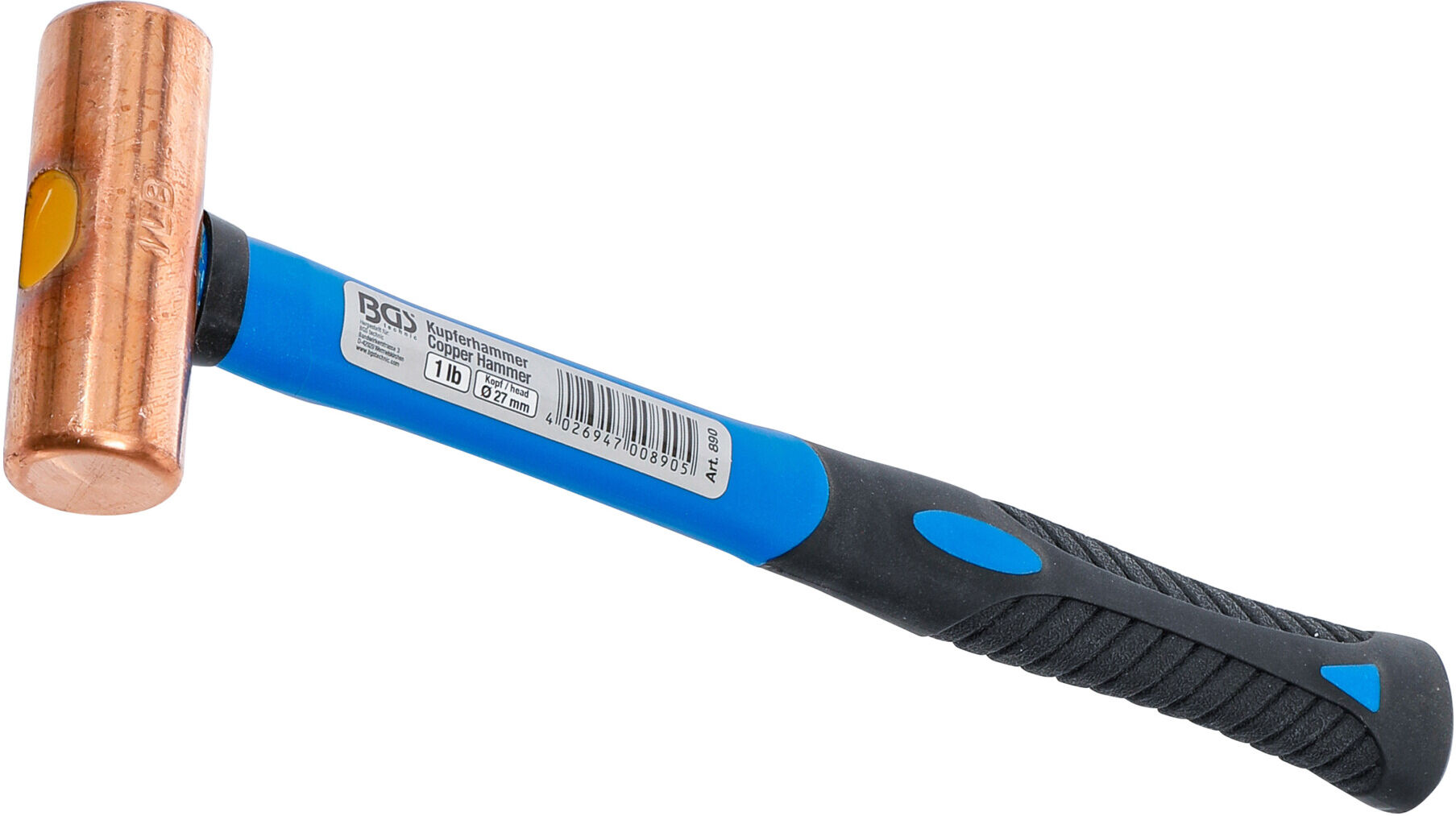 BGS Kupferhammer 454 g (1 lb) - Kopf ; BGS technic (890)