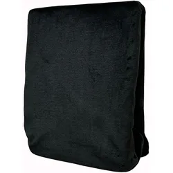 Winter Spannbettlaken Teddyplüsch 200x220 cm Schwarz Weich Winterqualität mit Rundumgummi