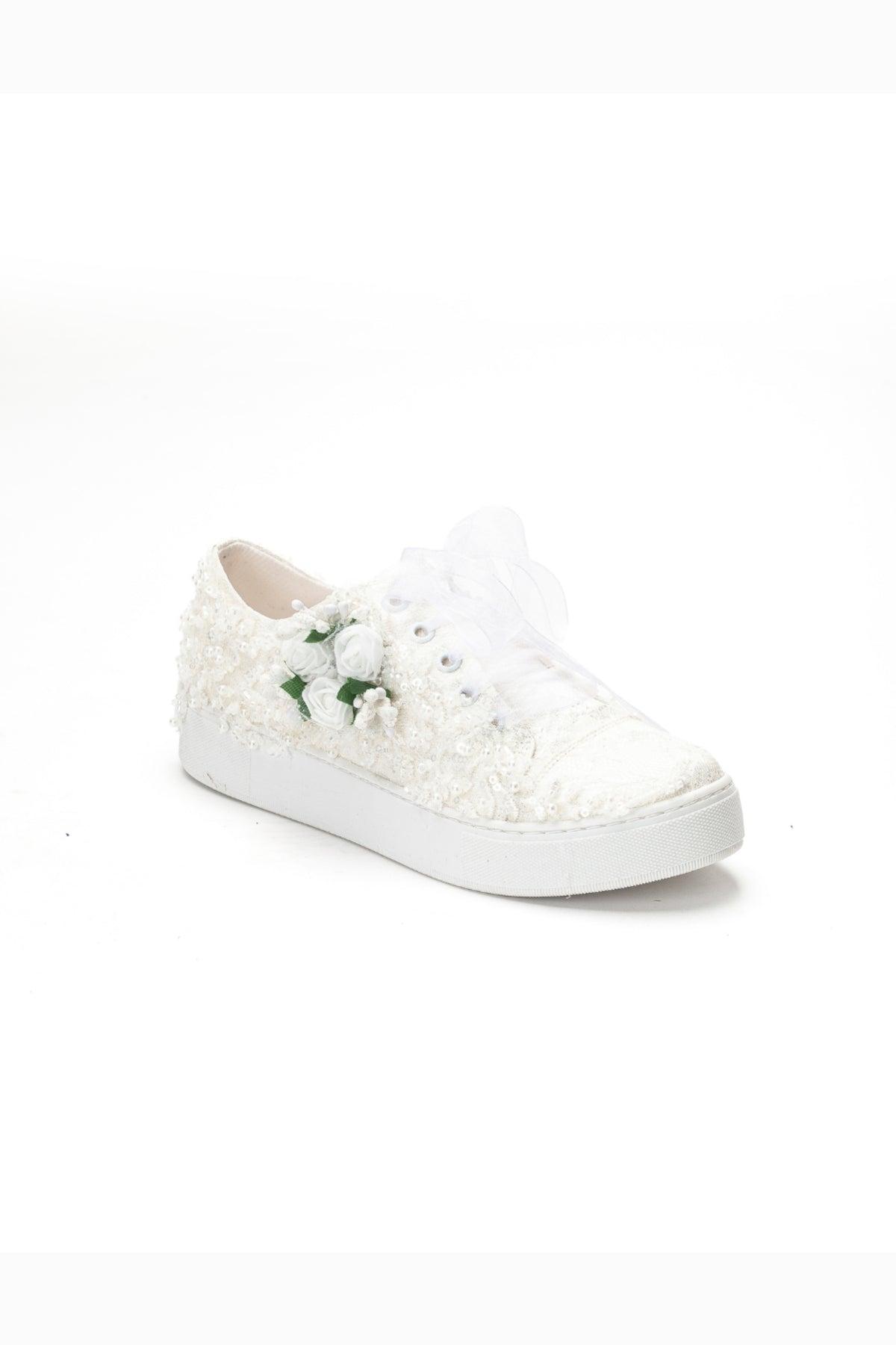 Rosalie Bloemen Bruids Sneaker
