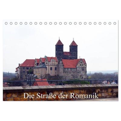 Die Straße der Romanik (Tischkalender 2027 DIN A5 quer), CALVENDO Monatskalender