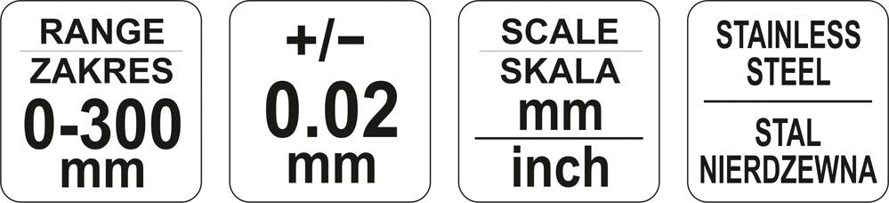 YATO YT-72004 Messschieber