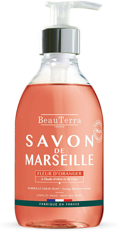 BeauTerra Marseille Soap Orange Blossom 300 ml