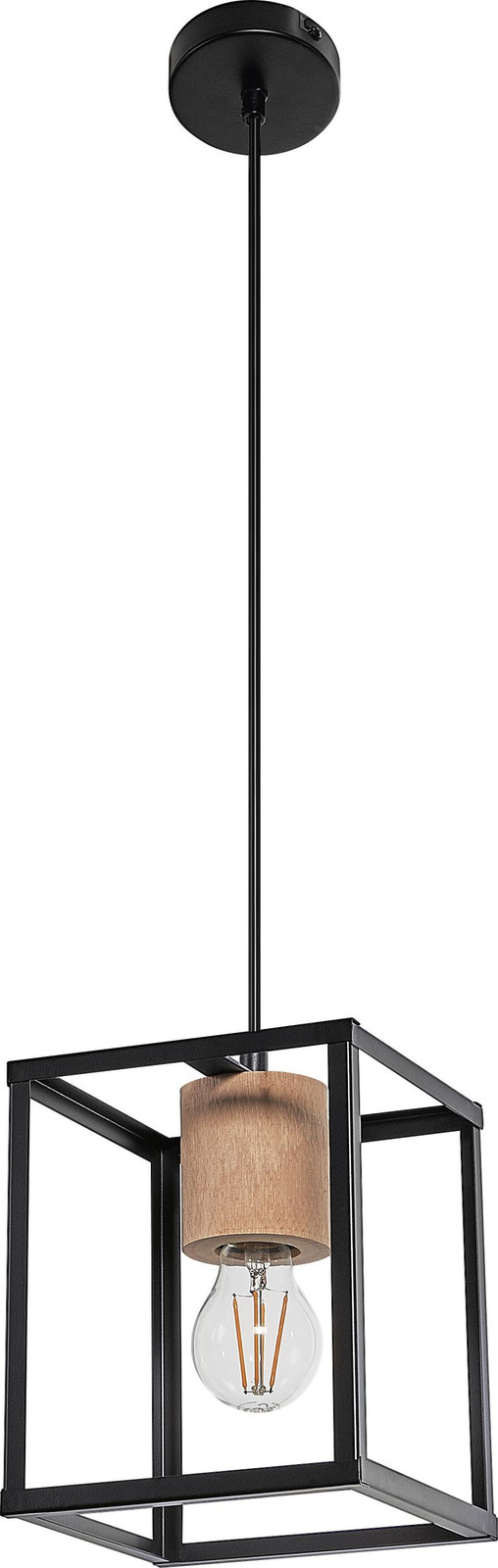 OSRAM DECOR Nairobi hanglamp, zwart, met E27-fitting en IP20 beschermingsklasse